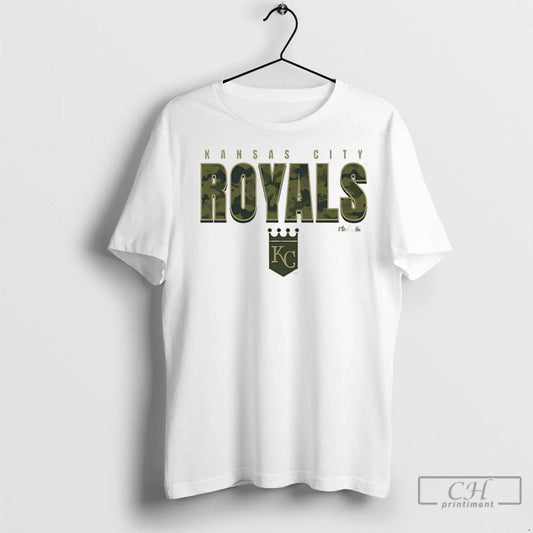Kansas City Royals Camo Mlb Postseason 2025 T Shirts