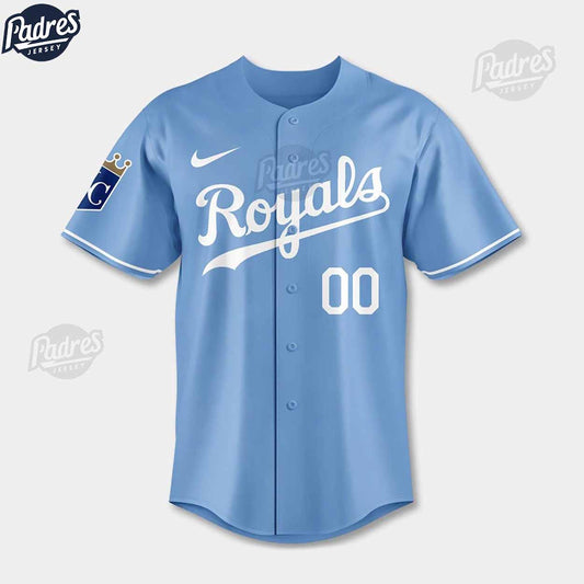 Kansas City Royals Lugo Light Blue Baseball Jersey Style - Padres Jersey Oasis: Elevate Your Baseball Style... (Image 1)