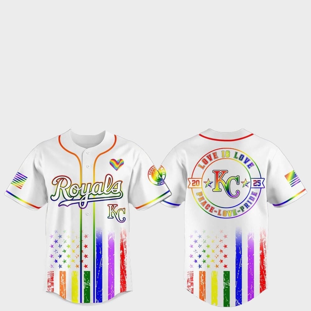 Kansas City Royals Pride Month Love Is Love 2025 Jersey - Grishko.com T-Shirts, Hoodie, Sweatshirt | WearSparks.com