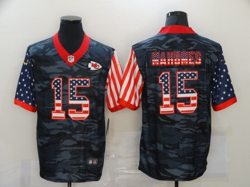 Kansas City Chiefs #15 Patrick Mahomes II Adult 796