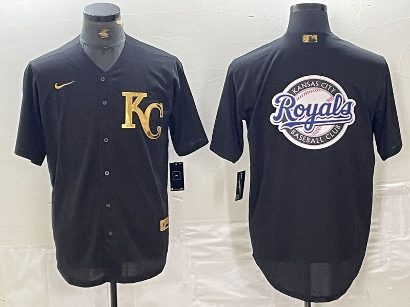 Kansas City Royals Black Gold 4 Edition Style 1