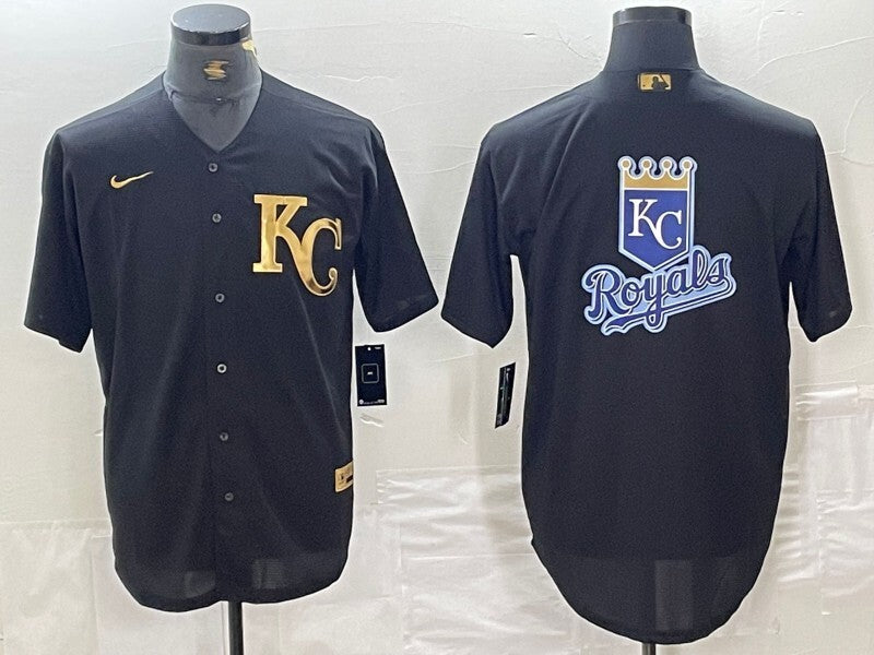 Kansas City Royals Black Gold 4 Edition Style 2