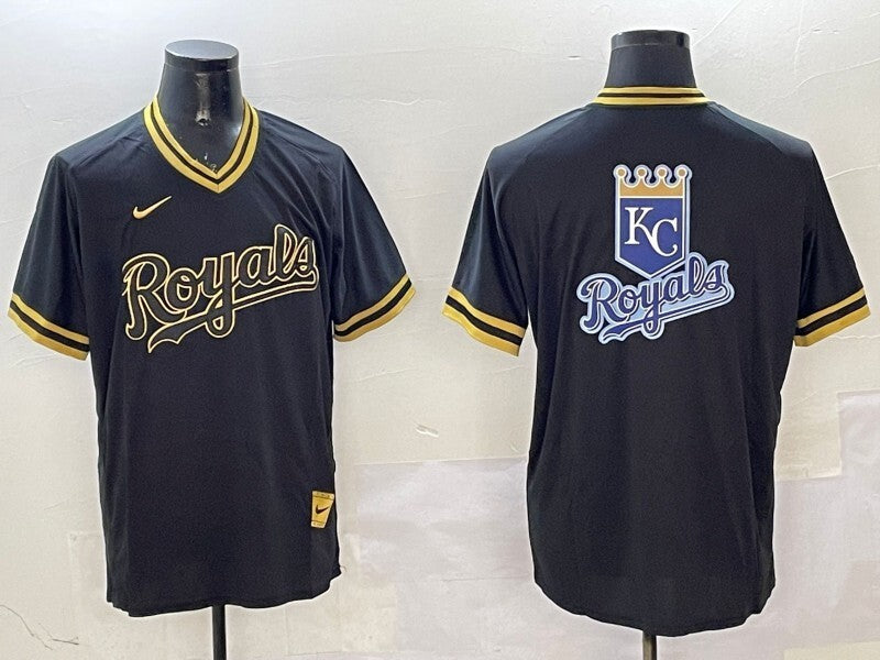 Kansas City Royals Royals Black Gold Adult Style 2