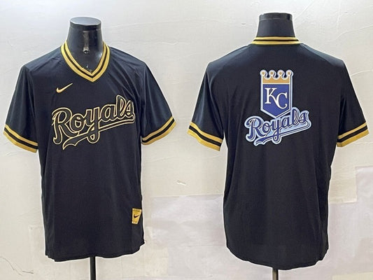 Kansas City Royals Royals Black Gold Adult Style 2