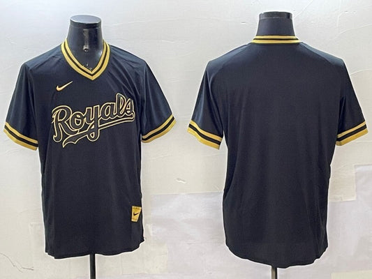 Kansas City Royals Royals Black Gold Adult Style 3