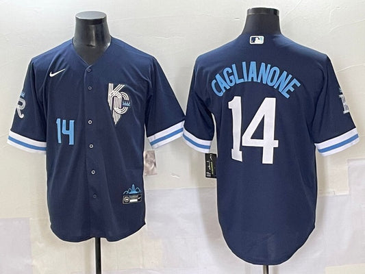 Kansas City Royals #14 Jac Caglianone Royals City Adult Style 1