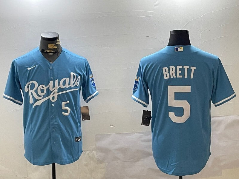 Kansas City Royals #5 George Brett Fan Edition Style 3