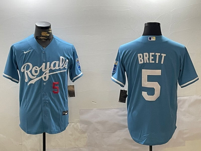 Kansas City Royals #5 George Brett Fan Edition Style 4