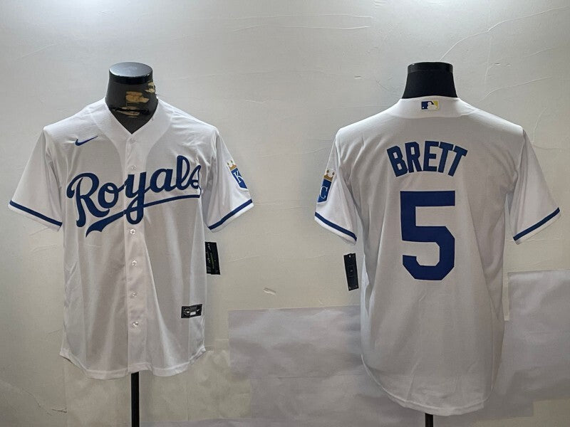 Kansas City Royals #5 George Brett Royals Fan Edition Style 1
