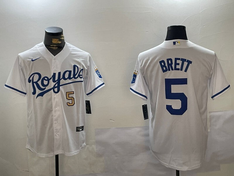 Kansas City Royals #5 George Brett Royals Fan Edition Style 3