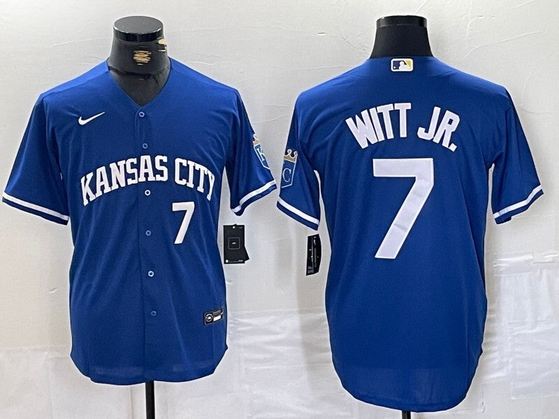 Kansas City Royals #7 Bobby Witt Jr. Fan Edition Style 1