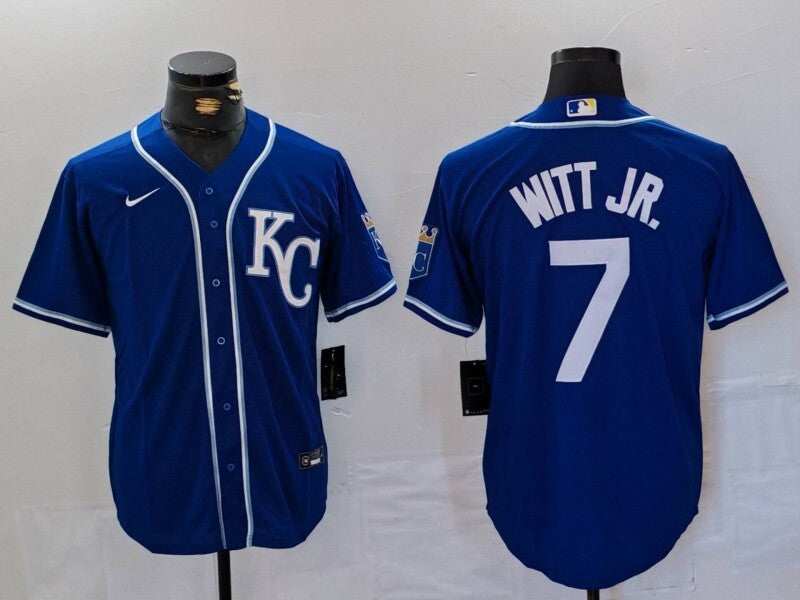 Kansas City Royals #7 Bobby Witt Jr. Fan Edition Style 4