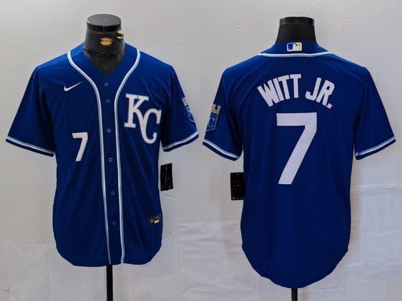 Kansas City Royals #7 Bobby Witt Jr. Fan Edition Style 5