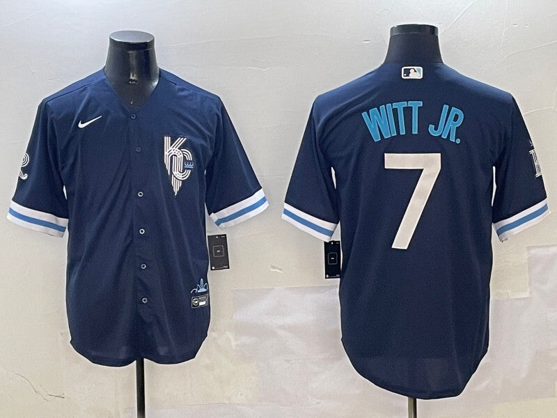 Kansas City Royals #7 Bobby Witt Jr. Royals City Adult