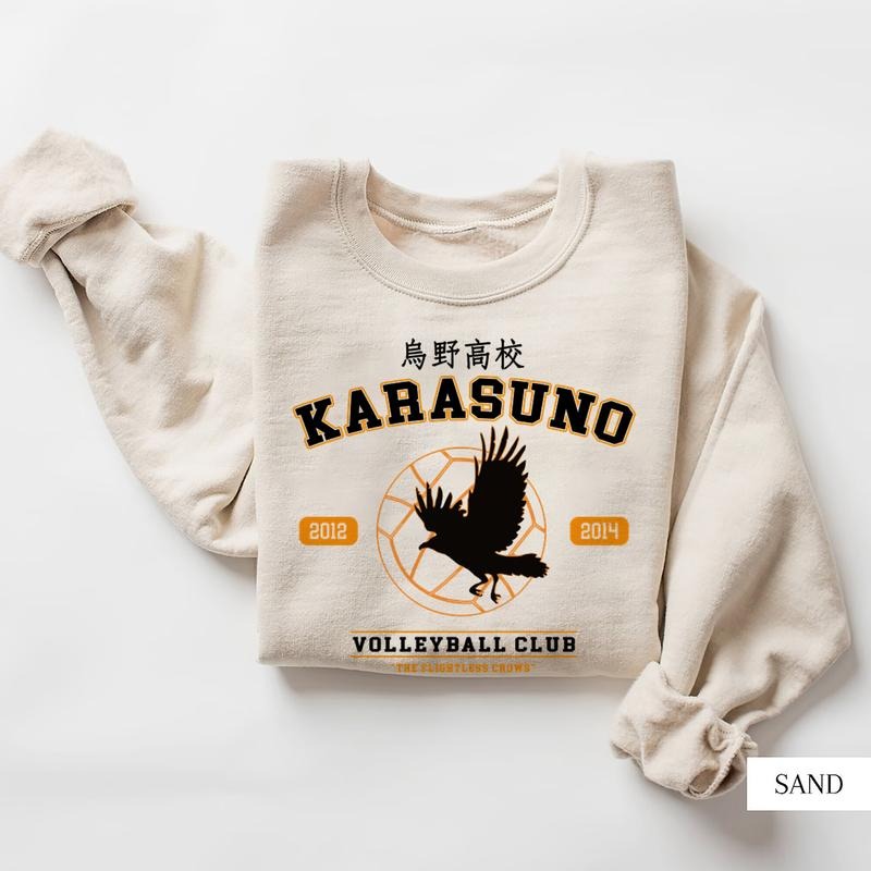 Karasuno Shirt,Karasuno High School Shirt,Karasuno Volleyball Club Shirt,Fly High,Anime Shirt,Japan Shirt Hoodie, Sweatshirt