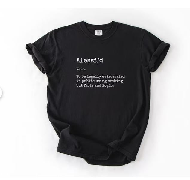 Karen Read Trial, True Crime Trial Shirt, Alessi'd Defense Lawyer T-Shirt Hoodie, Sweatshirt | WearSparks.com