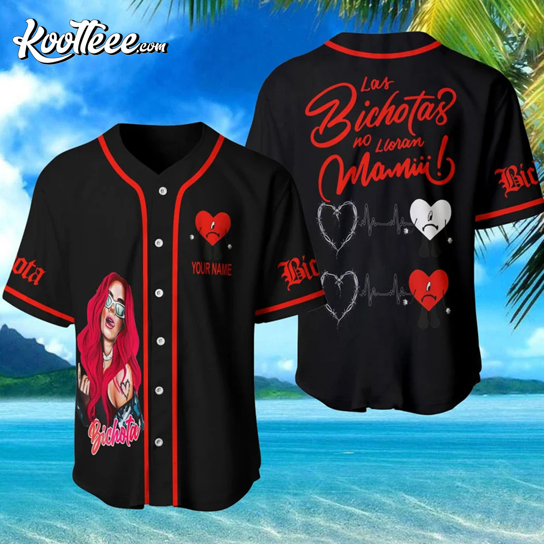 Karol G Mana Sera Bonito Custom Baseball Jersey