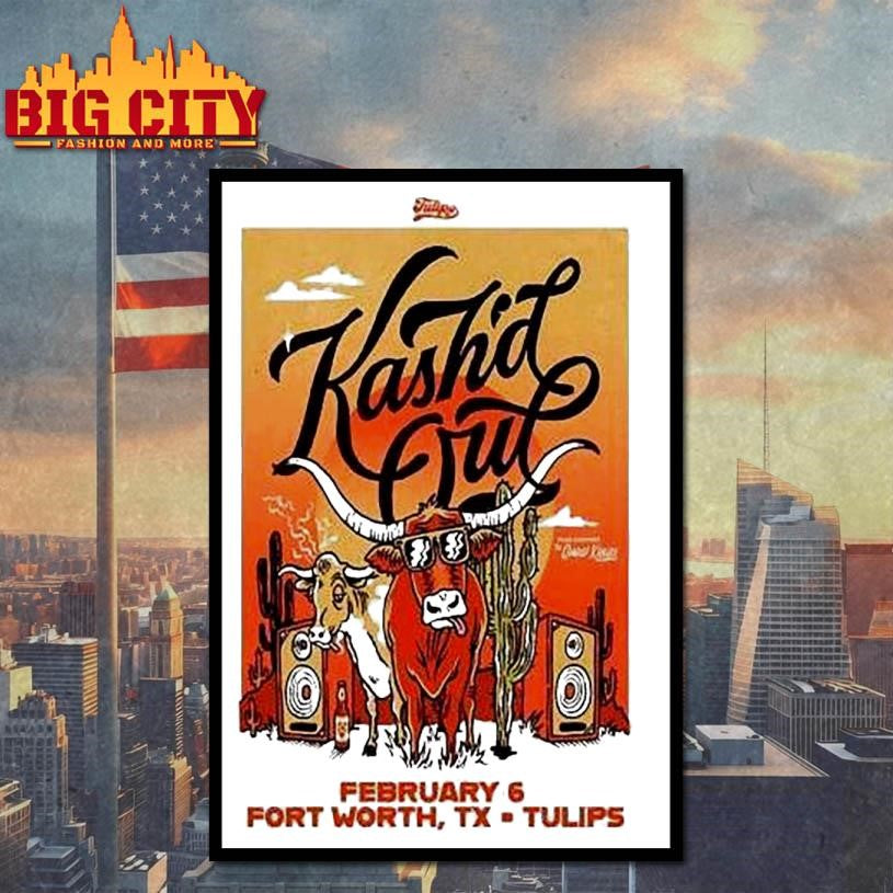 Kash’d Out Tulips Ftw In Fort Worth Tx Feb 6 2026 Shirt