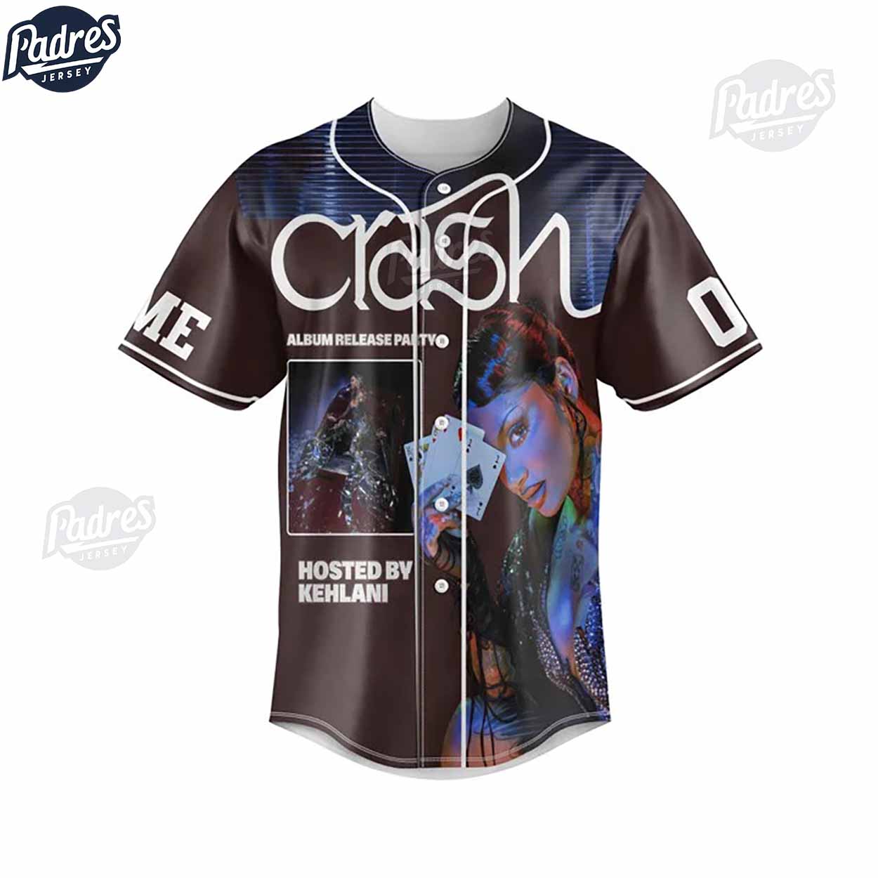Kehlani Custom Baseball Jersey Music Fan Apparel - Padres Jersey Oasis: Elevate Your Baseball Style Game... (Image 2)