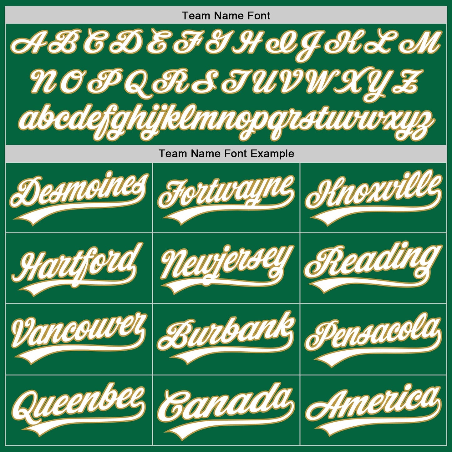 Custom Kelly Green White-Old Gold Authentic Baseball Jersey