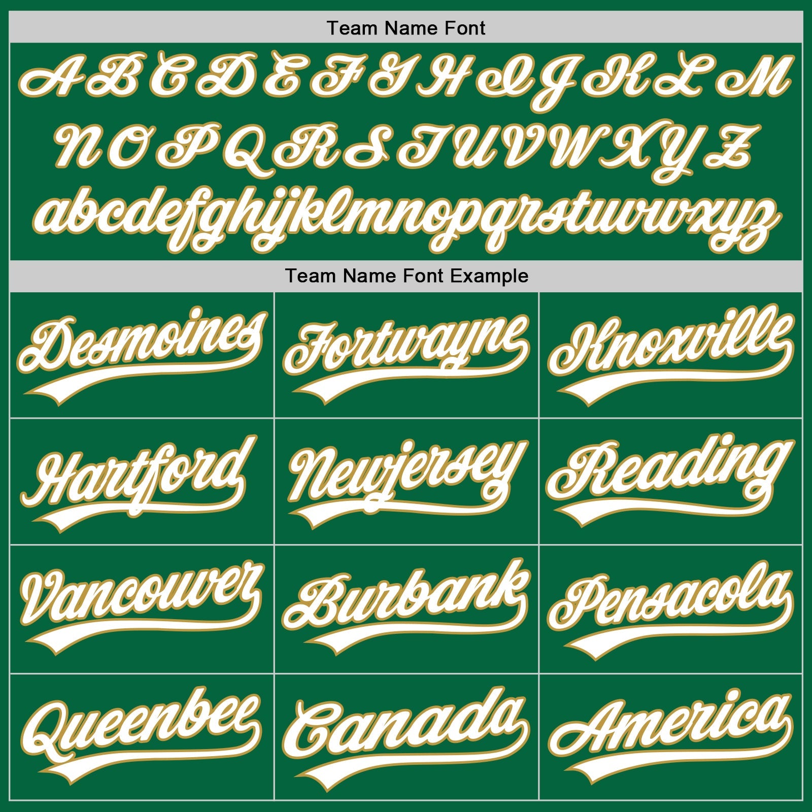 Custom Kelly Green White-Old Gold Authentic Baseball Jersey