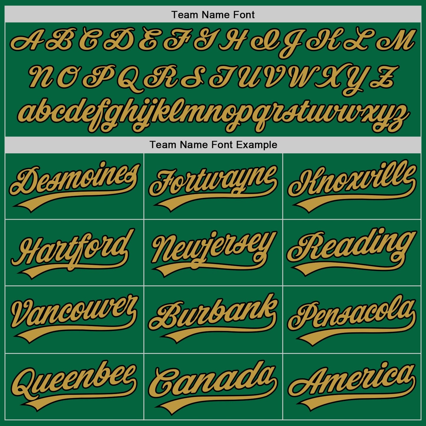 Custom Kelly Green Old Gold-Black Authentic Baseball Jersey