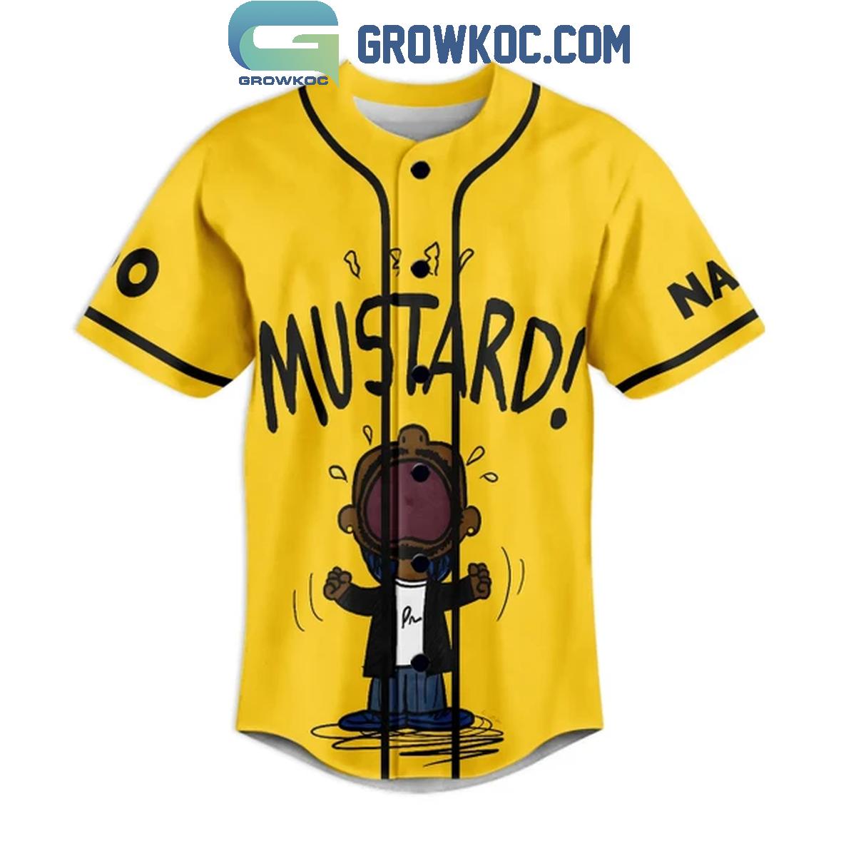 Kendrick Lamar Mustard Not Like Us Not Enough Personalized Baseball Jersey