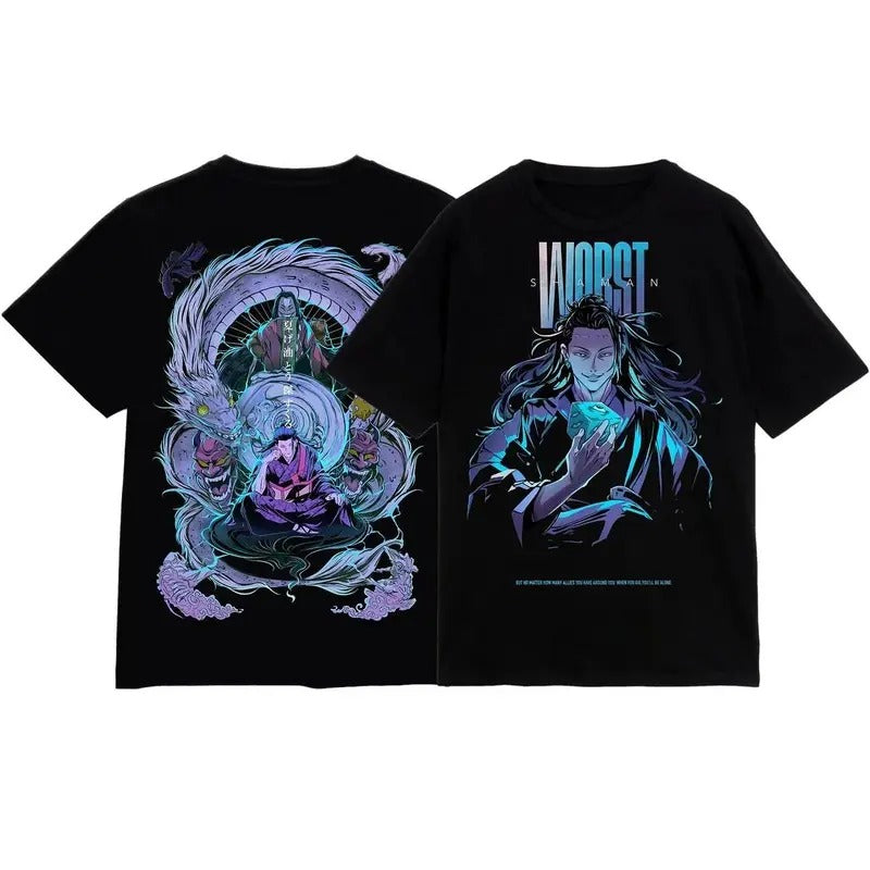 Kenjaku Tee - JJK, Anime T-shirt, Anime Sweatshirt, Graphic Anime Tee, Anime Lovers Shirt, Japanese Anime Tees, Special...