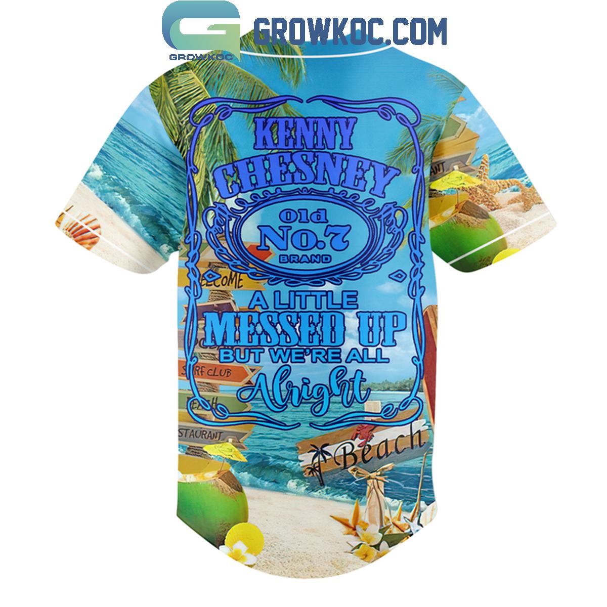 Kenny Chesney Beach Hawaii Fan Personalized Baseball Jersey