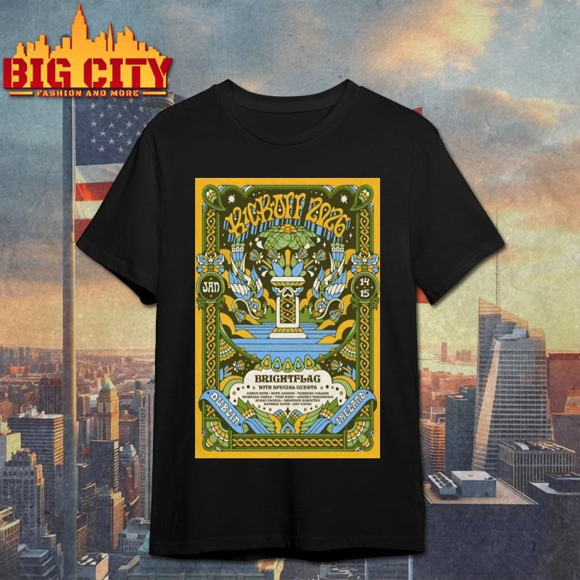 Kickoff January 14-15 2026 Dublin Ireland Poster Shirt
