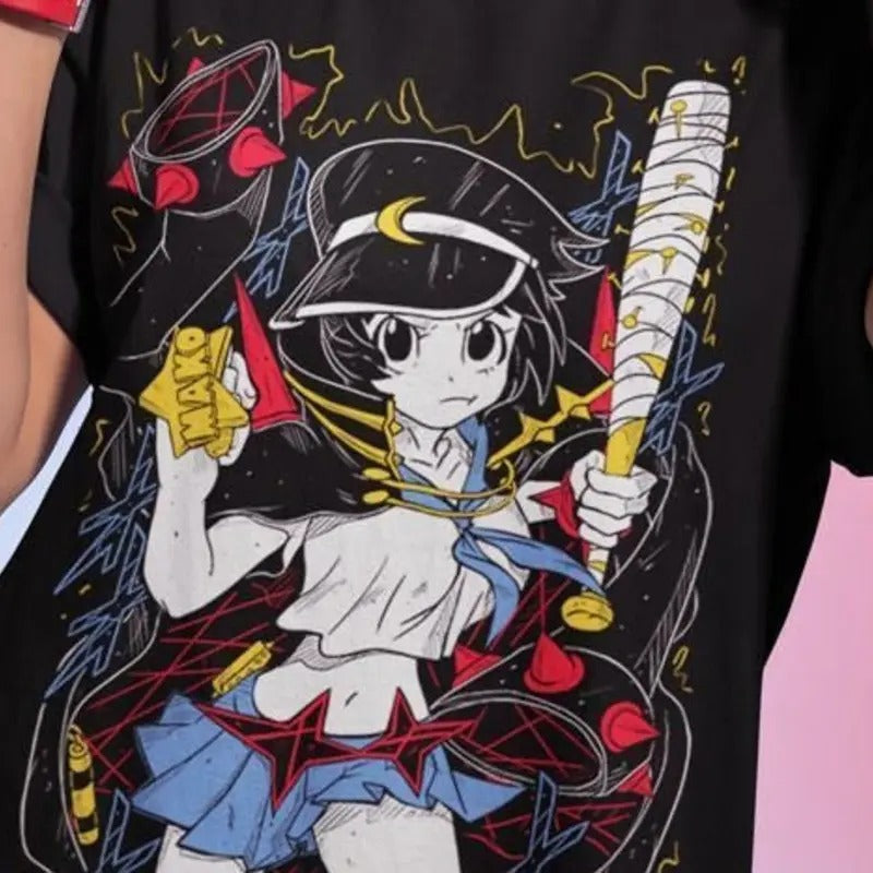 Kill la Kill Ryuko T-Shirt Girl anime ryuko matoi senketsu G 60 Black Shirt All Size Gift For Him,Her Hoodie, Sweatshirt