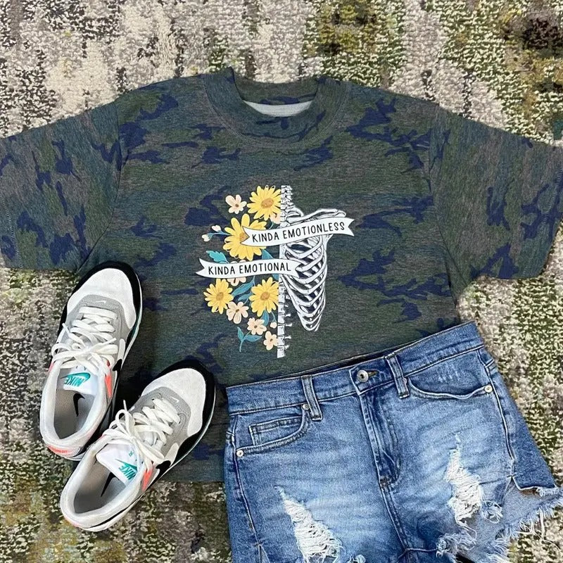 Kinda Emotional Kinda Emotionless Premium Boxy Tee Hoodie, Sweatshirt | WearSparks.com