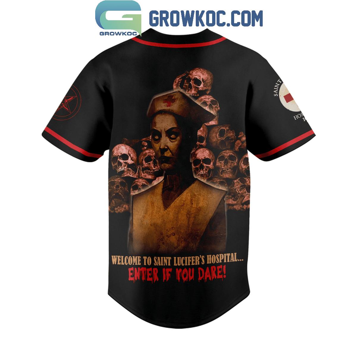 King Of Diamond Welcome Ti Saint Lucifer’s Hospital Baseball Jersey