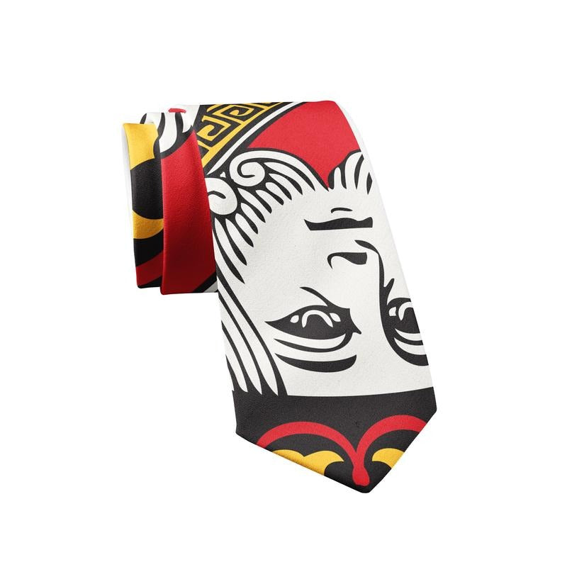 King Of Hearts Tie Funny Playing Card Graphic Necktie Funny Ties T-Shirts, Hoodie, Sweatshirt | WearSparks.com
