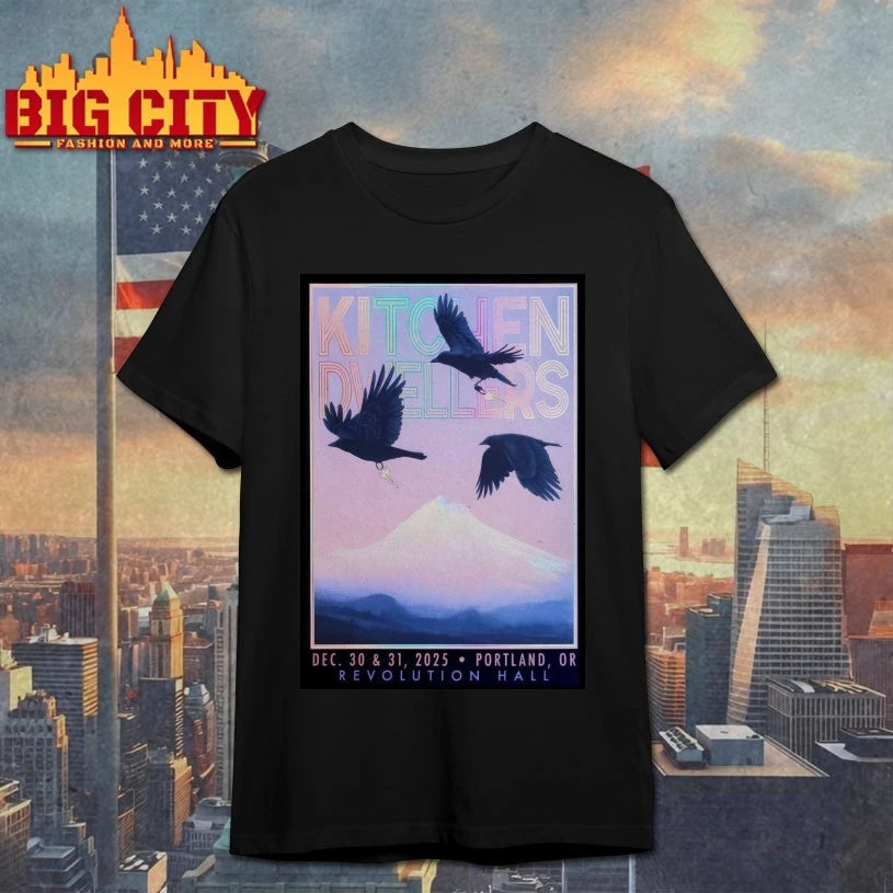 Kitchen Dwellers Dec 30-31 2025 In Portland OR Poster shirt