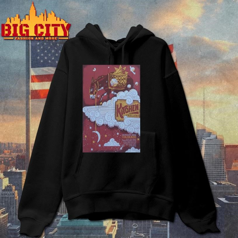 Kitchen Dwellers January 2026 Colorado Poster Shirt