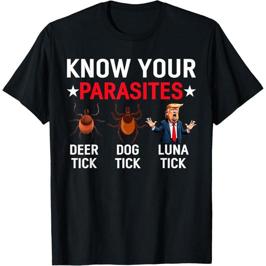 Know Your Parasites Anti-Trump Meme Trump Parody Tick Resist T-Shirt Hoodie, Sweatshirt | WearSparks.com