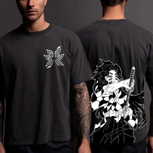 Kokushibo Upper Moon One Demon Shirt shirt, Michikatsu Tsugikuni Shirt, Sun Breathing Shirt, Kimetsu No Yaiba t-shirt,...
