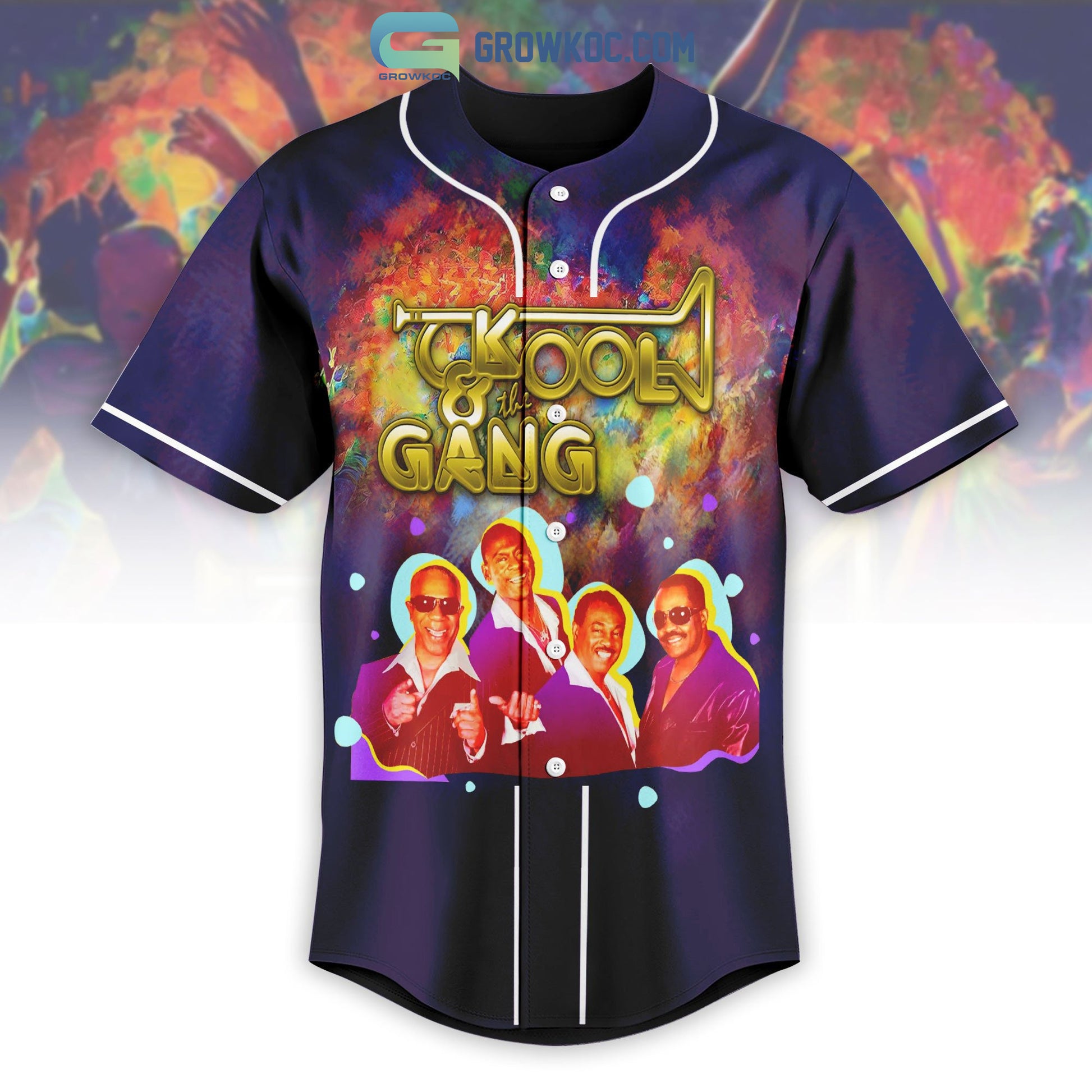 Kool & the Gang People Just Wanna Have Fun Baseball Jersey