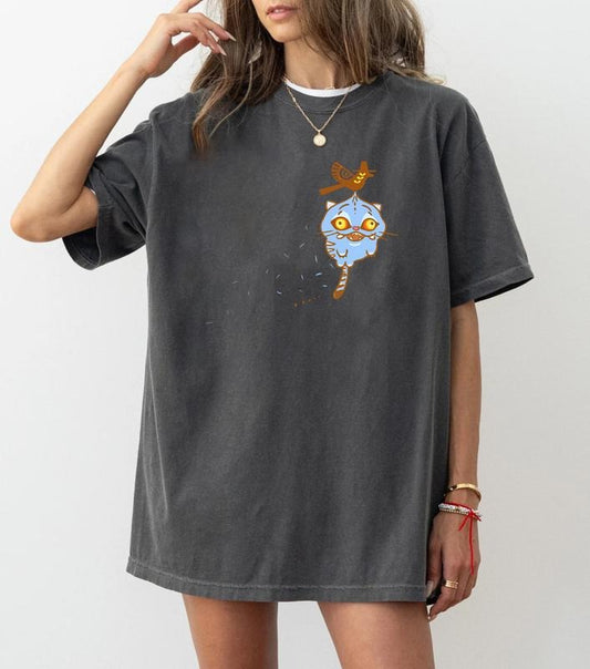 Kpop Demon Hunters Tiger T-shirt, Girl Dinner JINU Unisex T-shirt, Cute Animal Gift, Hunters Tiger fan Hoodie, Sweatshirt