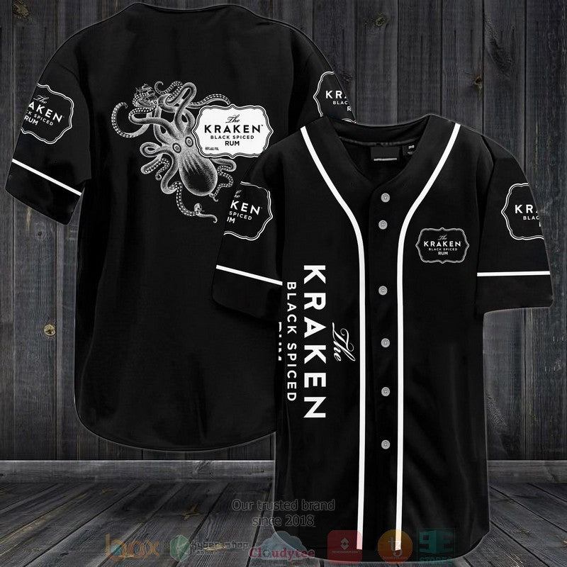 Kraken Black Spiced Rum Baseball shirt