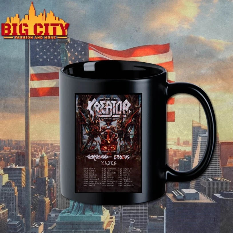 Kreator UK And EU 2026 Tour Poster shirt