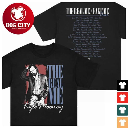 Kyle Mooney The Real Me Tour Two Sided Shirt