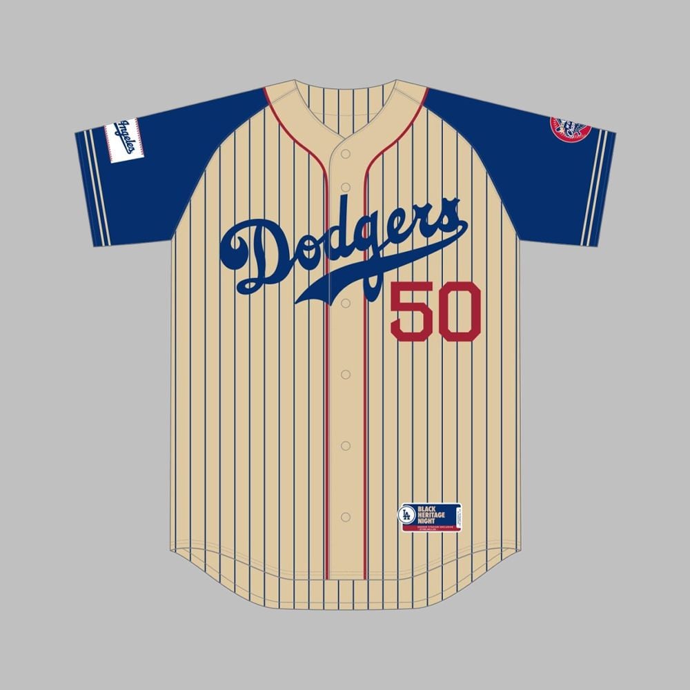 LA Dodgers Black Heritage Night Jersey Giveaway 2025 - Grishko.com T-Shirts, Hoodie, Sweatshirt | WearSparks.com (Image 2)
