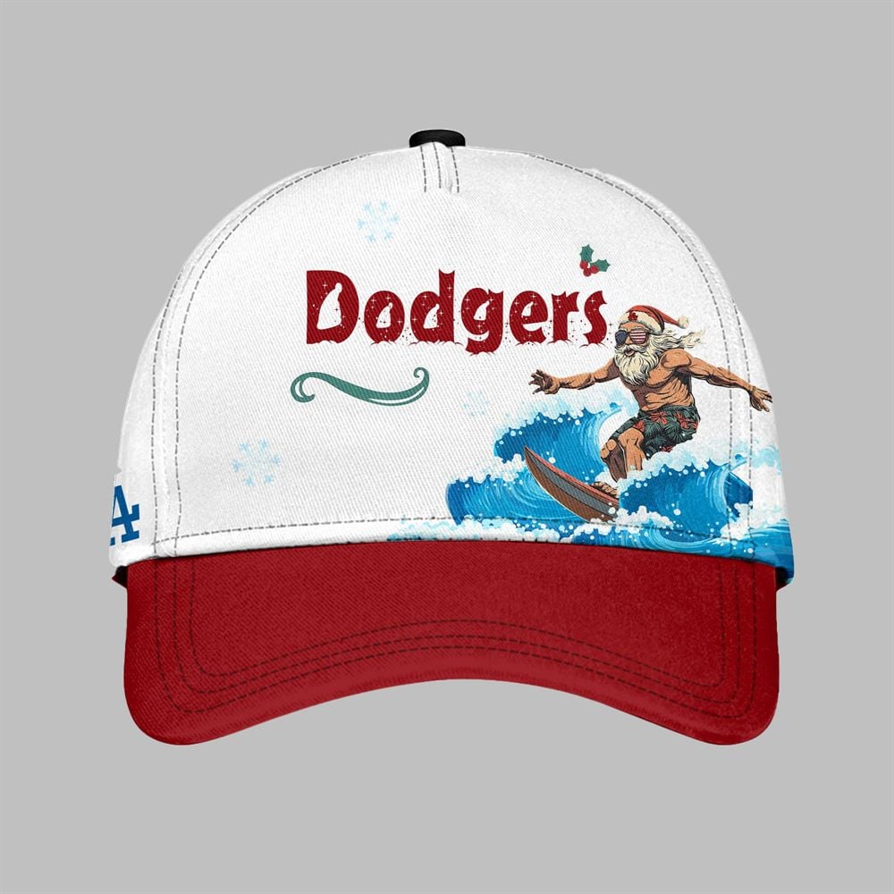 LA Dodgers Christmas July Santa 2025 Jersey - Grishko.com T-Shirts, Hoodie, Sweatshirt | WearSparks.com (Image 2)