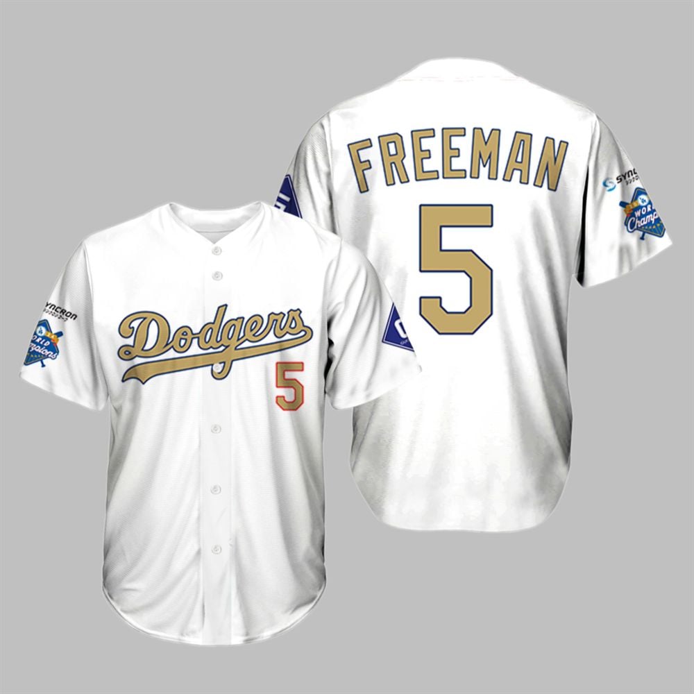 LA Dodgers Gold Player Jerseys Giveaway 2025 - Grishko.com T-Shirts, Hoodie, Sweatshirt | WearSparks.com (Image 1)