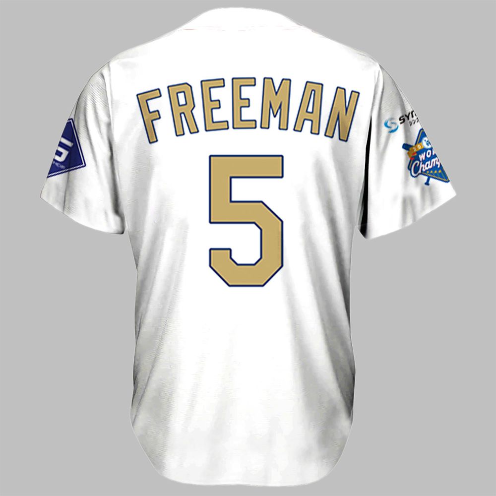 LA Dodgers Gold Player Jerseys Giveaway 2025 - Grishko.com T-Shirts, Hoodie, Sweatshirt | WearSparks.com (Image 3)
