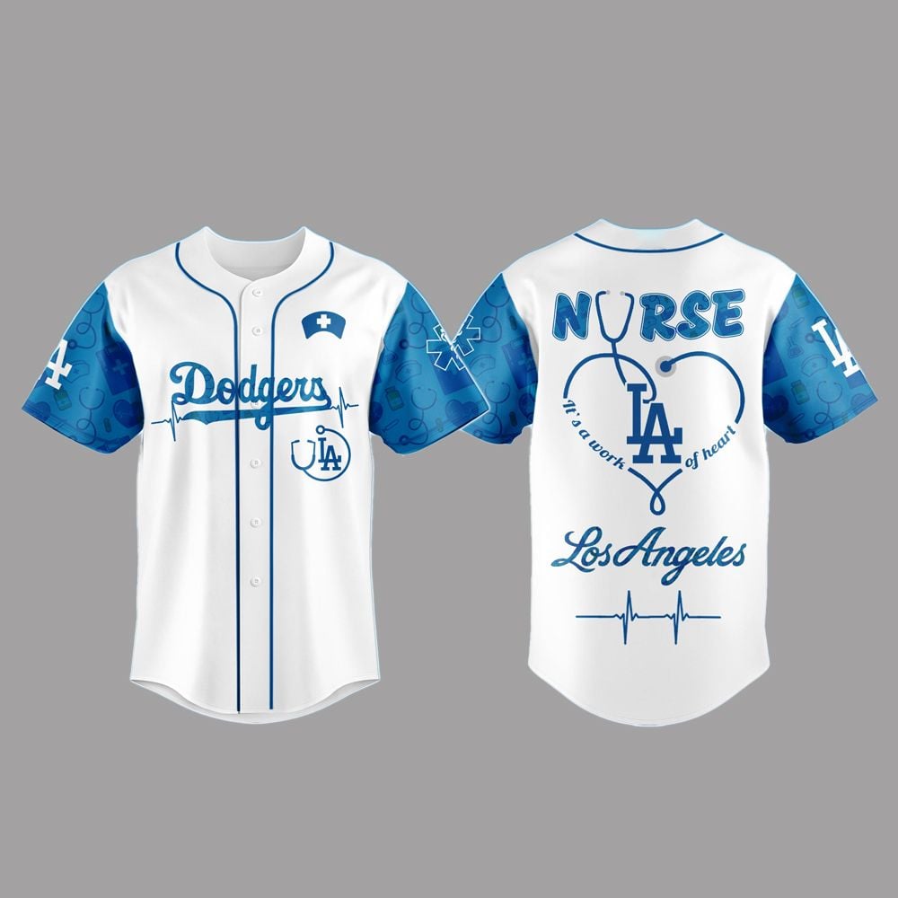 LA Dodgers Nurses Night Jersey 2025 - Grishko.com T-Shirts, Hoodie, Sweatshirt | WearSparks.com