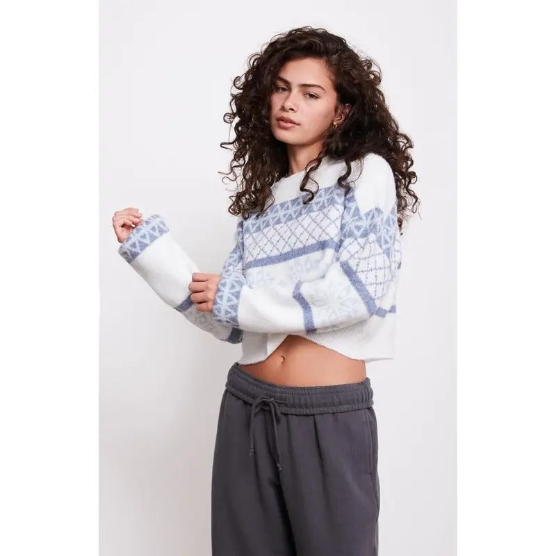 LA Hearts Women's Fair Isle Sweater T-Shirts, Hoodie, Sweatshirt | WearSparks.com