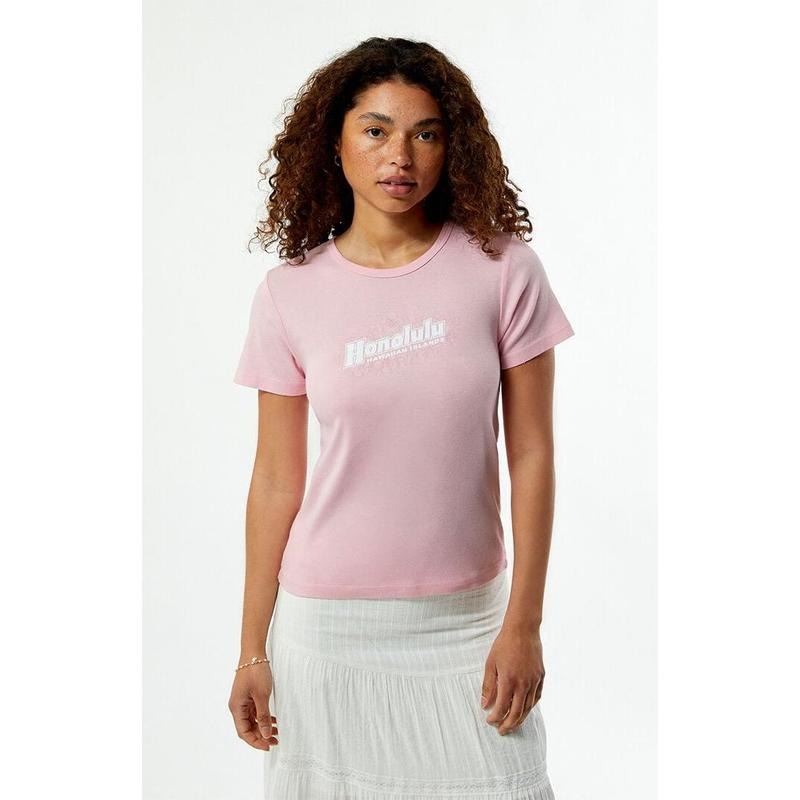 PS / LA Women's Honolulu Skimmer T-Shirt Hoodie, Sweatshirt | WearSparks.com